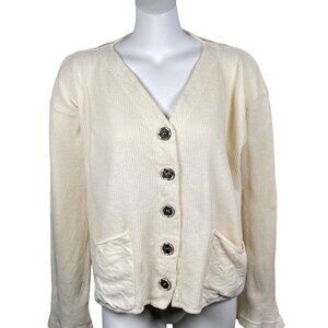 Liz and Jane Clothes Cardigan Sweater Size S / M Button Up Relaxed Fit Lagenlook
